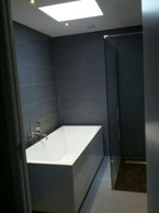 Badkamer in Huizen, na de verbouwing